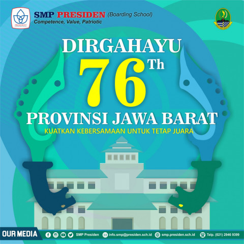 Selamat Dirgahayu Provinsi Jawa Barat ke-76