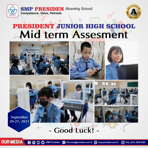 President Junior High School (Mid term Assesment) September 20-27, 2021