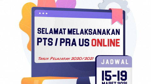 Pelaksanaan PTS dan PRA US Online SMP Presiden