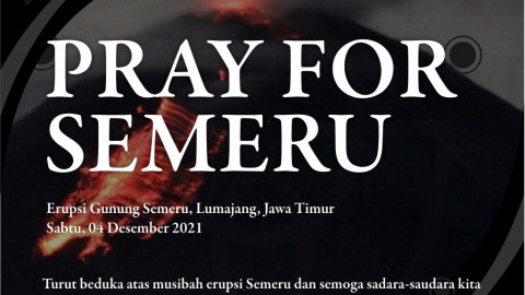 #Pray For Semeru